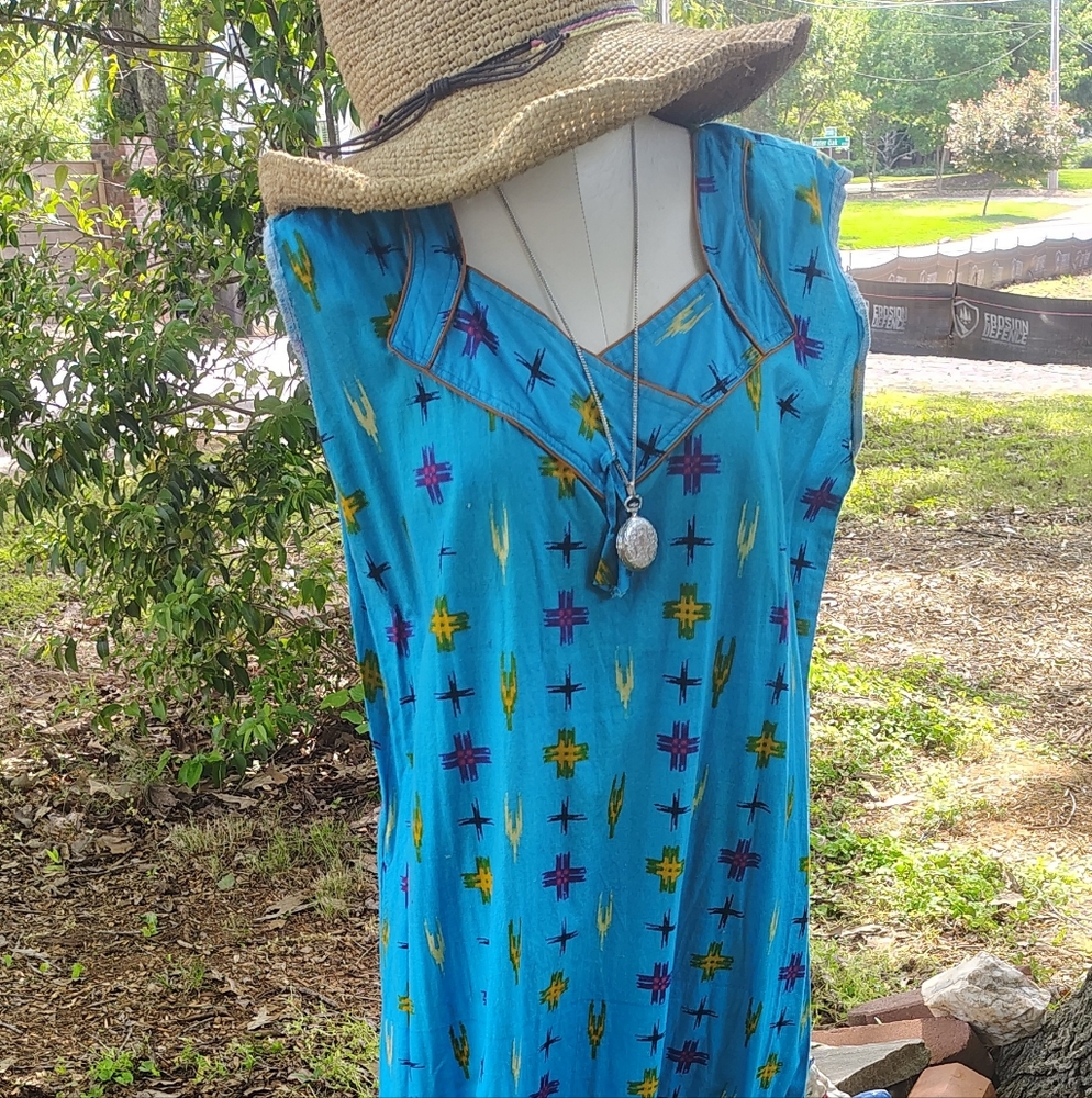 - DDEVAKI VINTAGE  NIGHTIES SZ XXL  SLEEP  BOHO LOUNGEWEAR MAXI FESTIVAL DRESS